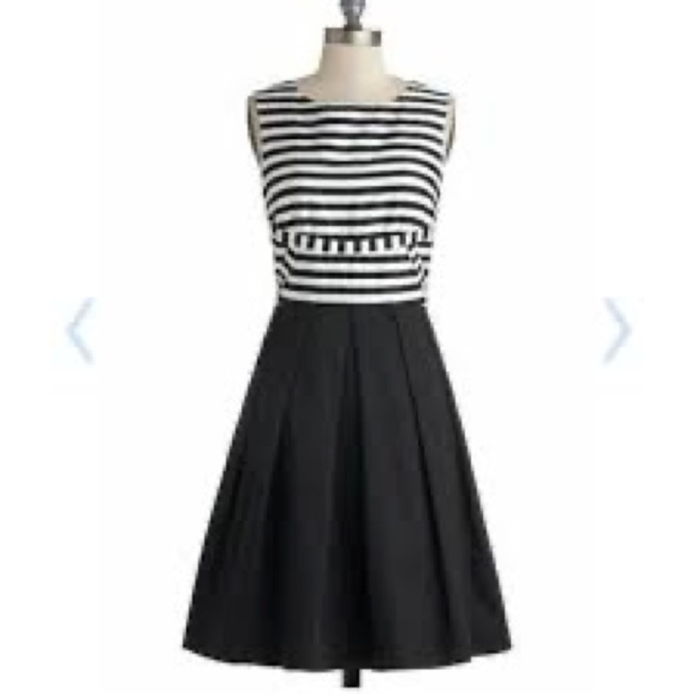 ModCloth Bea & Dot A-Line fully lined dress like new